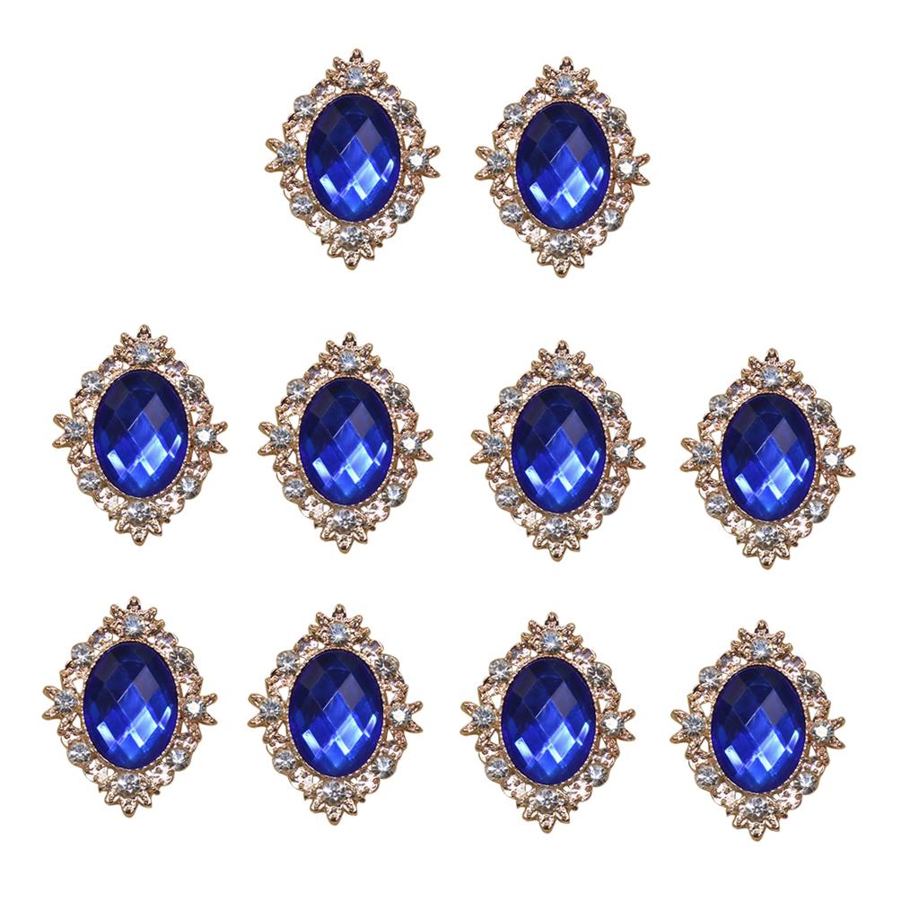 Flat Back Embellishments Oval  - Embellishment Glue Craft recension och pris