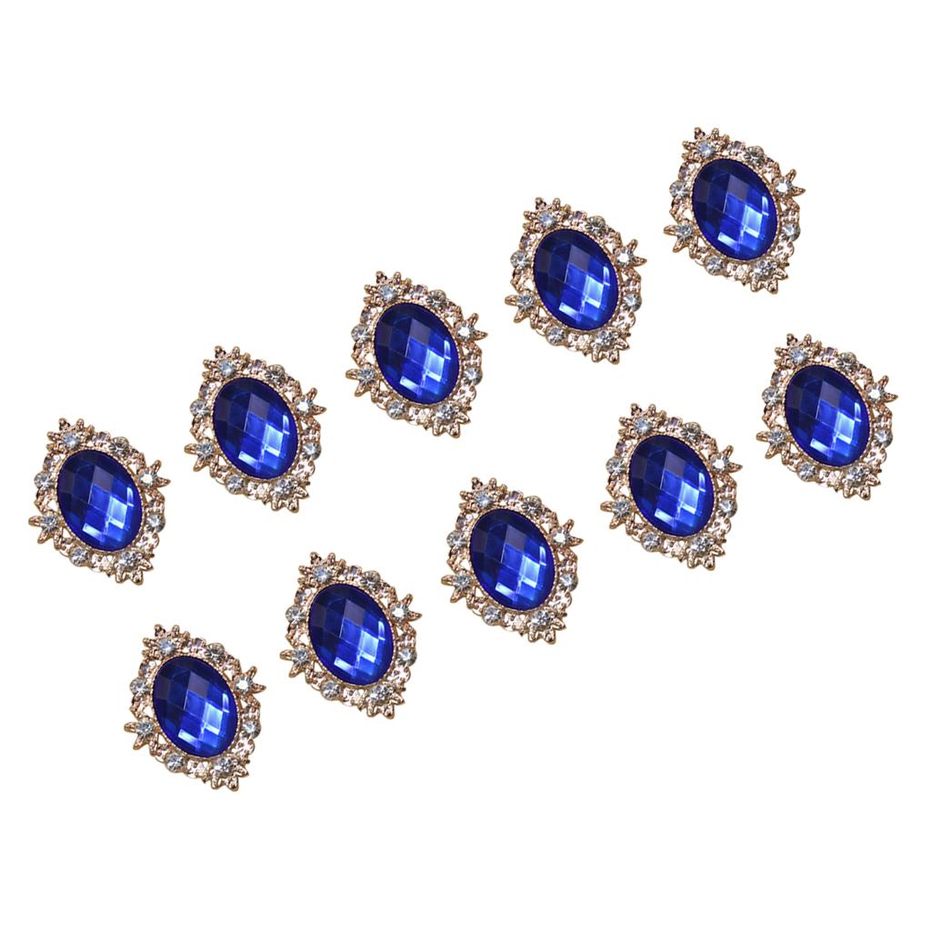 Flat Back Embellishments Oval  - Embellishment Glue Craft recension och pris