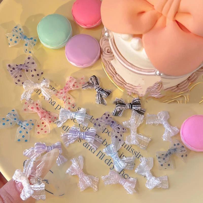 Small Dot Bowknot Planar Patch - Craft Embellishment recension och pris