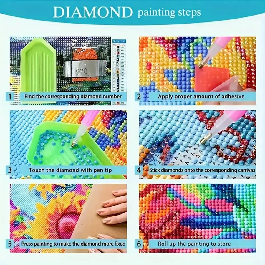 Cartoon Happy Old Couple 5D Fu - Embroidery Embellishments recension och pris