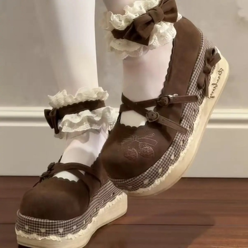 Lolita High Heels Height Incre - Embroidery Embellishments recension och pris