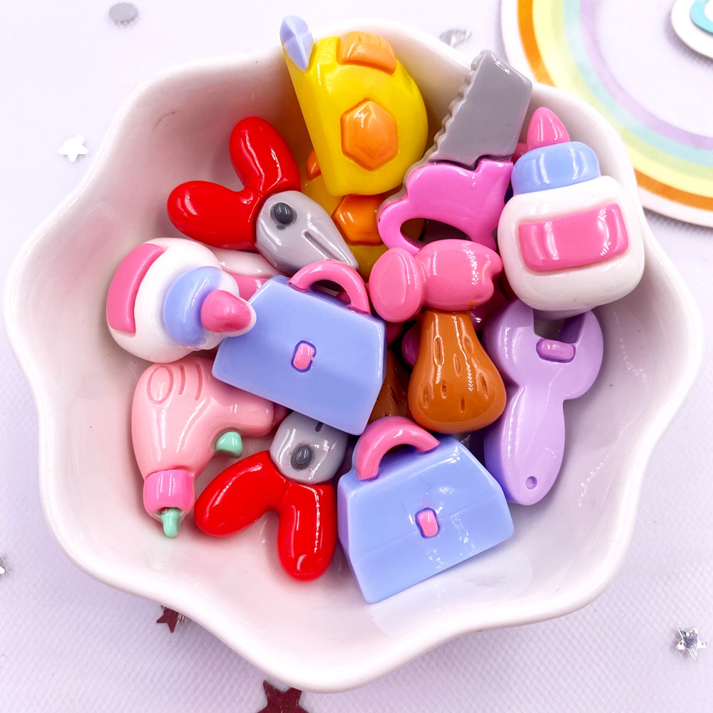 Resin Colorful 3D Pliers Hamme - Craft Embellishment recension och pris