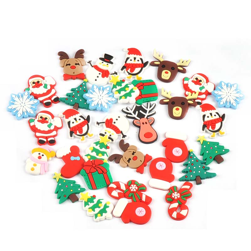 20pcs 3-4cm Santa Claus/Pengui - Christmas Craft Embellishment recension och pris