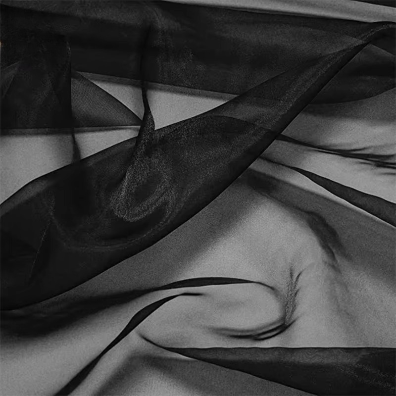 Mistlace 5 Yards Black Crystal - Crystal Mesh Fabric recension och pris