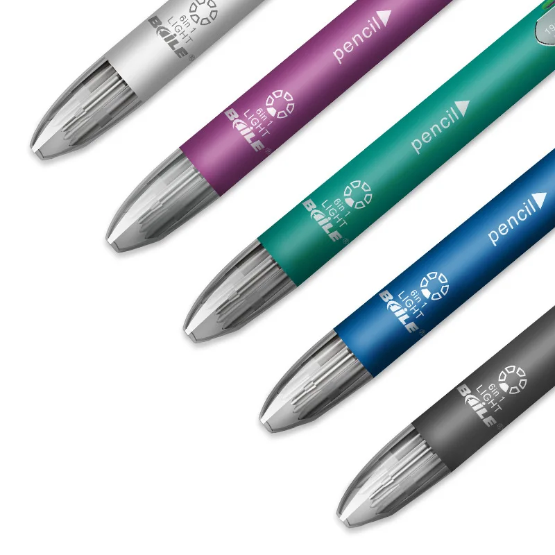 4/12Pcs 6 in 1 MultiColor Pen  - Staedtler Pencil Lumocolor recension och pris