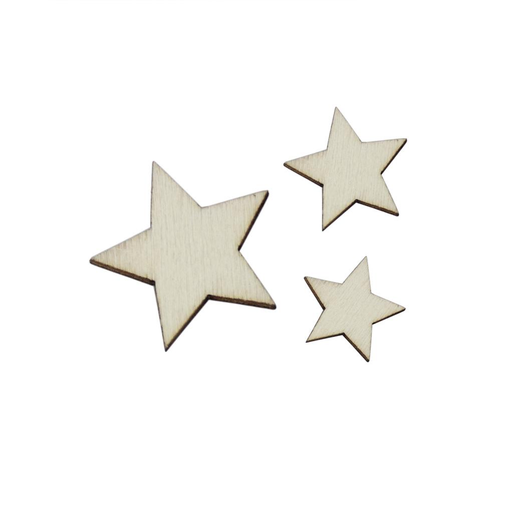 Basswood Craft Star Slices Nat - Craft Embellishment recension och pris