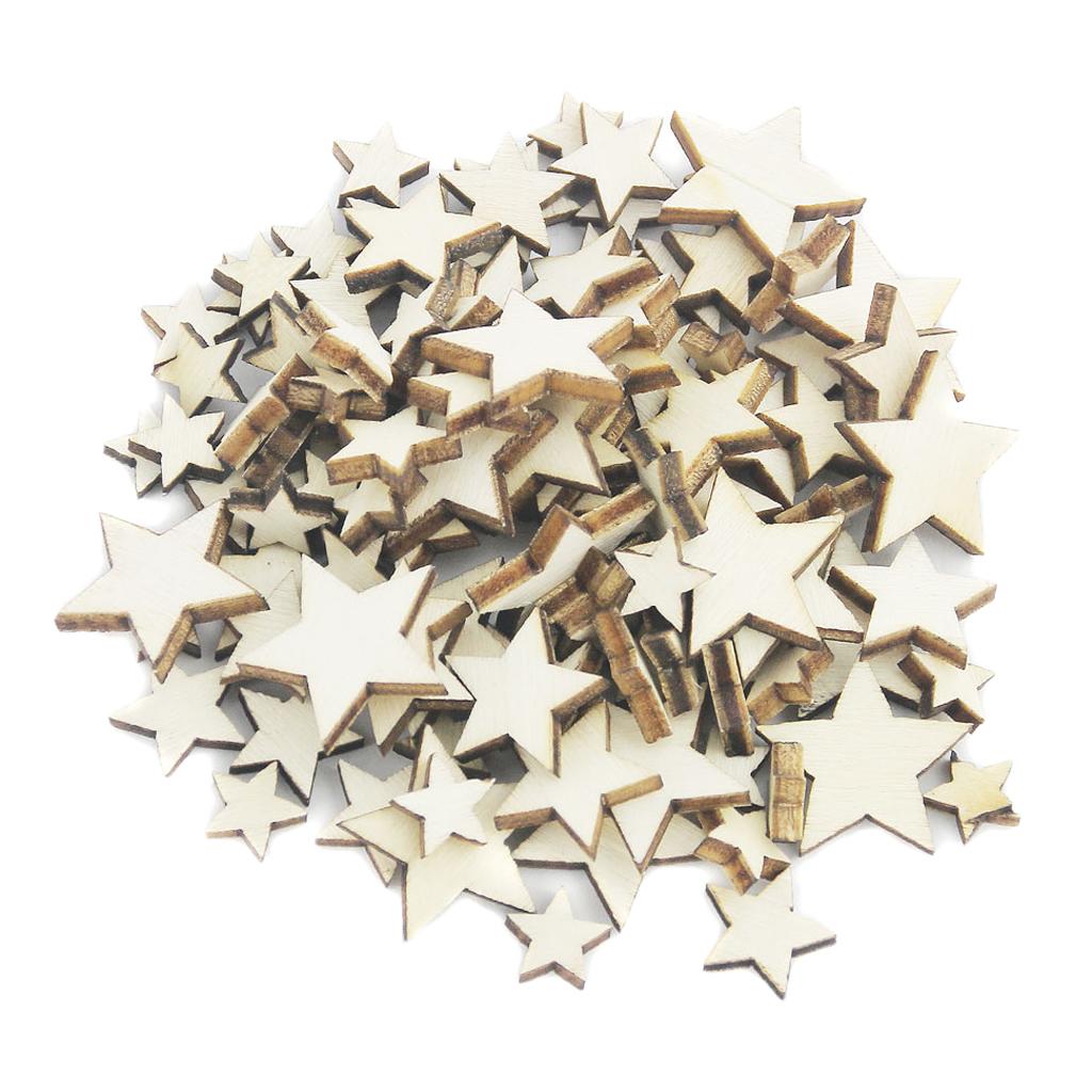 Basswood Craft Star Slices Nat - Craft Embellishment recension och pris