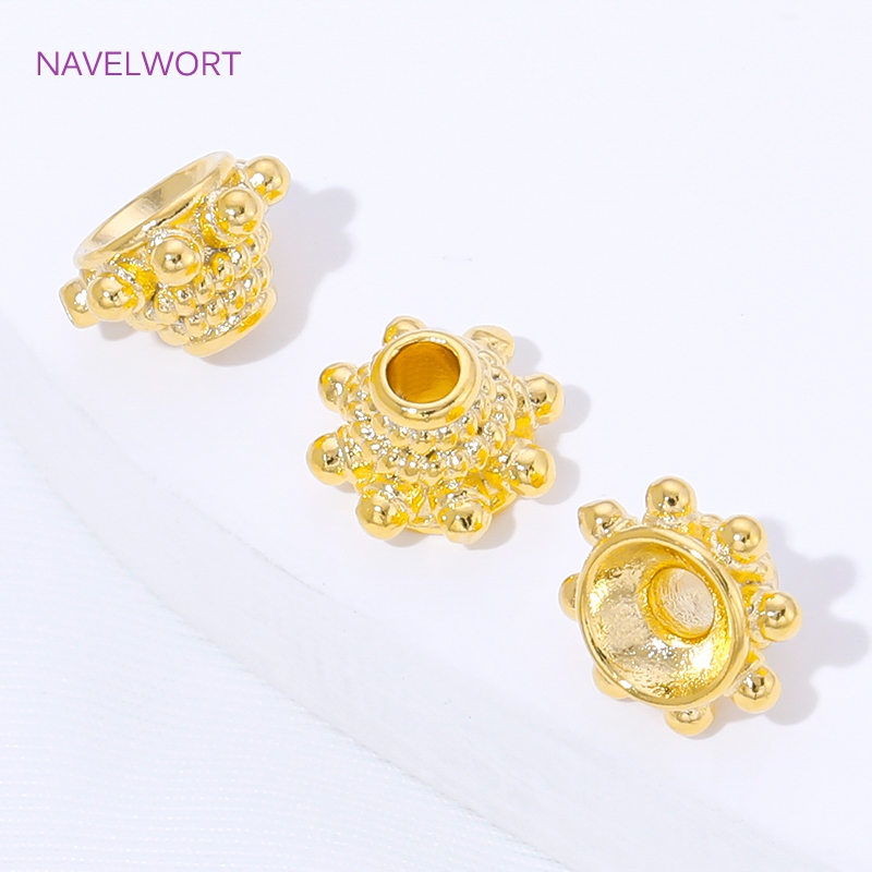 2/4/8pcs 18K Gold Plated Space - Embellishment Crafts recension och pris
