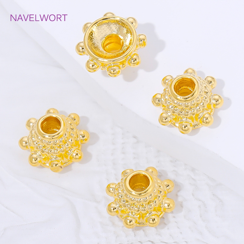 2/4/8pcs 18K Gold Plated Space - Embellishment Crafts recension och pris