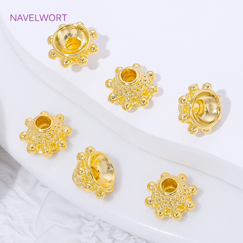 2/4/8pcs 18K Gold Plated Space - Embellishment Crafts recension och pris