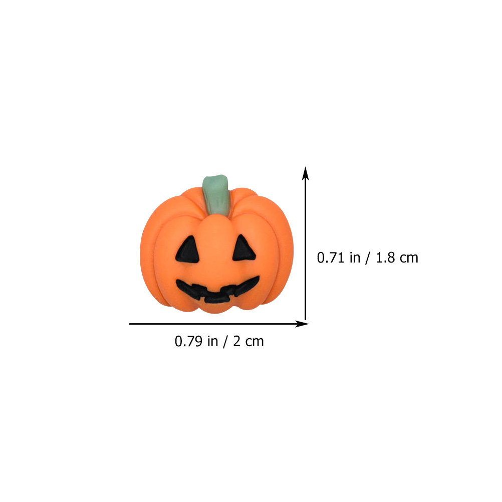 20Pcs Halloween Pumpkin Resin  - Embellishment Crafts recension och pris