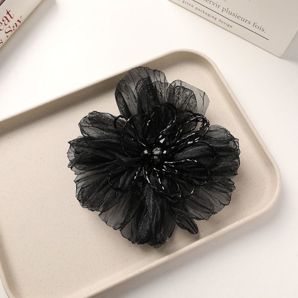 Organza Fabric Flower Patch Be - Crystal Mesh Fabric recension och pris